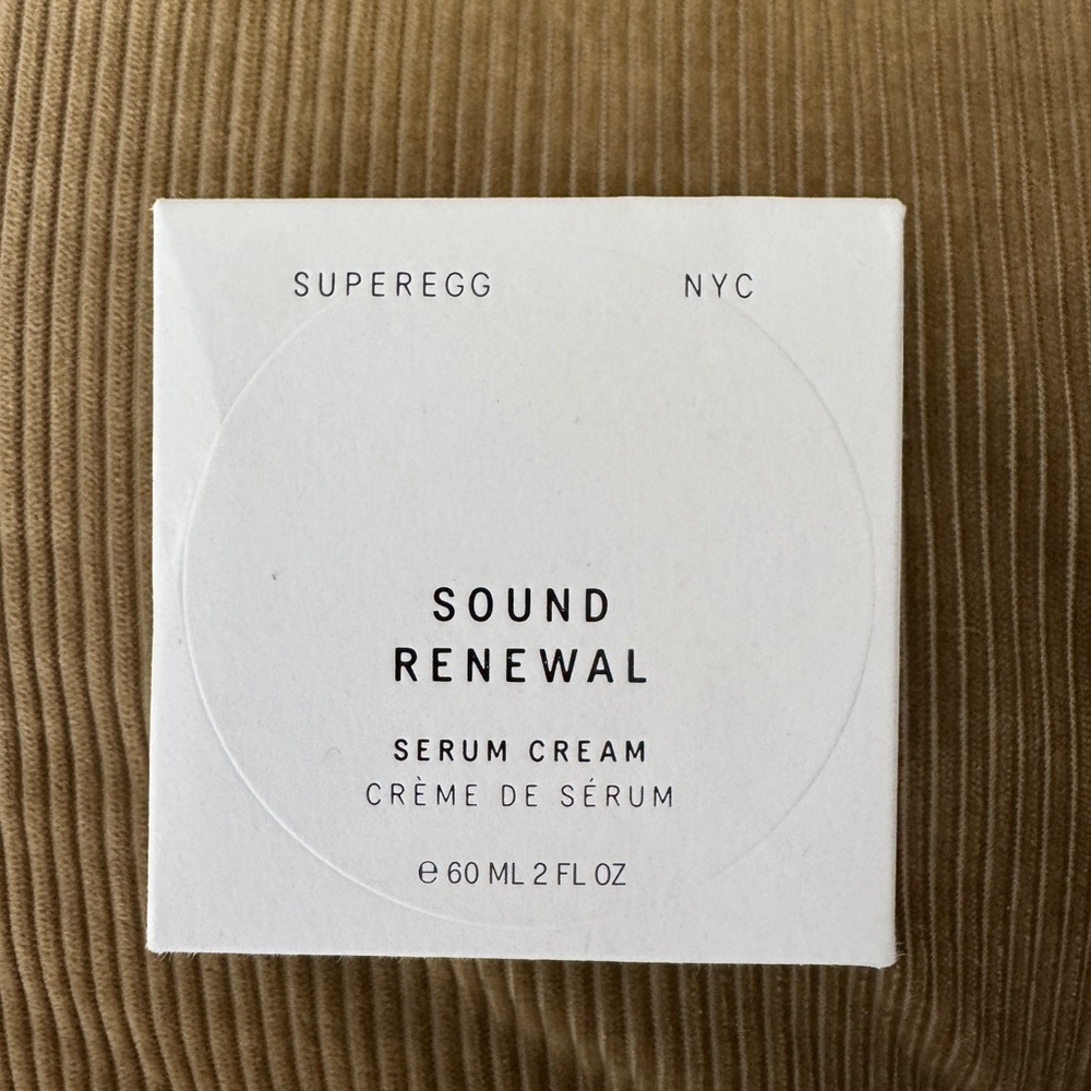 Superegg Sound Renewal Serum Cream‎